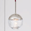 Plafoniera moderna alama nichel LED 4.5W/380lm/3000K, Ball DLU 1737/5 Nickel Orion
